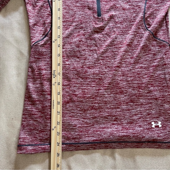 FSU Seminoles Half Zip Under Armour Pullover Size Small Long Sleeve Shirt Noles - Picture 10 of 12